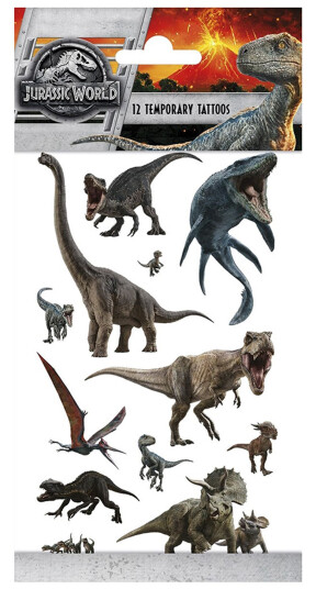 Globos Europe Tatoveringer Jurassic World Globos Europe Tatoveringer Jurassic World