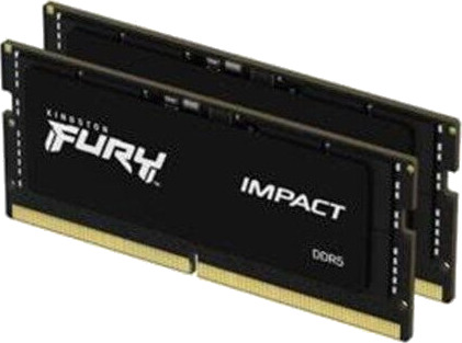 Kingston FURY Impact 64GB DDR5 SO-DIMM 5600MHz RAM med XMP og CL40 Kingston FURY Impact 64GB DDR5 SO-DIMM 5600MHz RAM med XMP og CL40