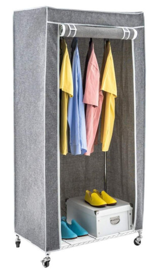 Art Moon, Buffalo Grey - Klesstativ med Overtrekk Art Moon, Buffalo Grey - Klesstativ med Overtrekk