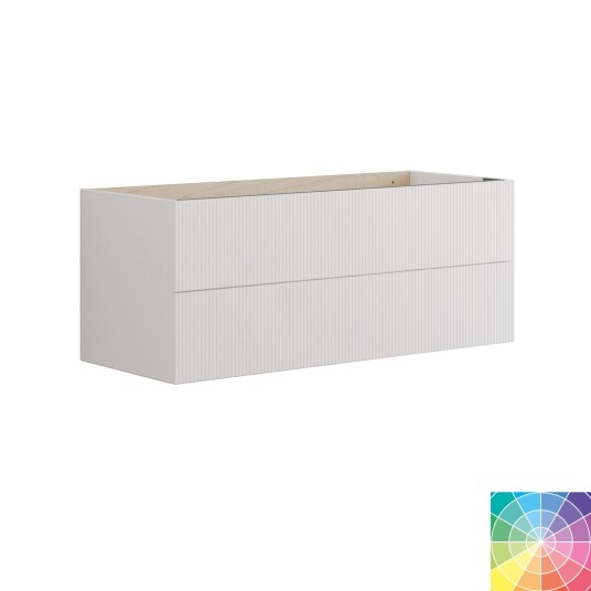 Dansani Calidris Rillet Servantskap 2 Skuff D40cm NCS Farge / 100cm DA-C08-C099