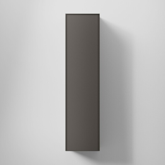 INR Iconic Nordic Rooms Sense 40/40 Høyskap med Skuffer Carbon Grey / 40cm Høyre Hengslet