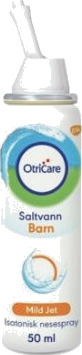 Otricare Saltvann Nesespray Barn 50ml