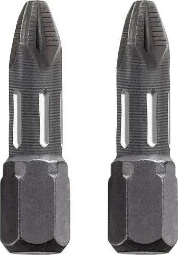 Kwb 122103, 2 Stykker, Pozidriv, Pz 3, Rustfritt Stål, 25 Mm, 25,4 / 4 Mm (1 / 4")