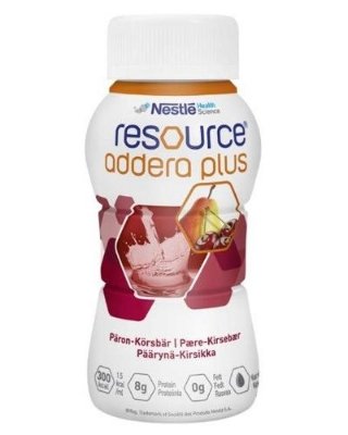Resource addera plus pære&kirsebær 200ml Resource addera plus pære&kirsebær 200ml