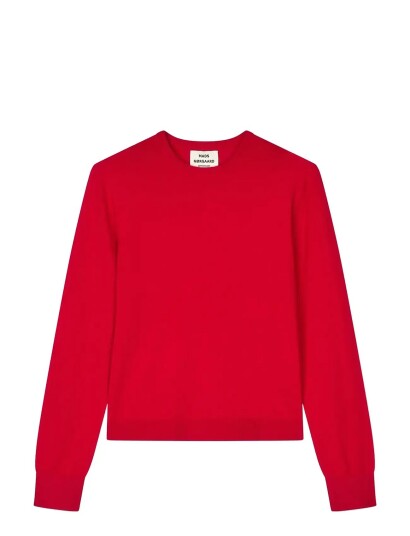 Mads Nørgaard Fine Merino Emma Knit Red XL Mads Nørgaard Fine Merino Emma Knit Red XL