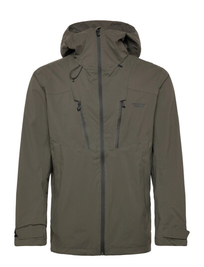 Weather Report Harbor M Rain-Tech Jacket W-Pro 200 - Khaki green - XXL