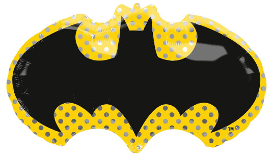Amscan EU Folieballong Batman Logo Shape