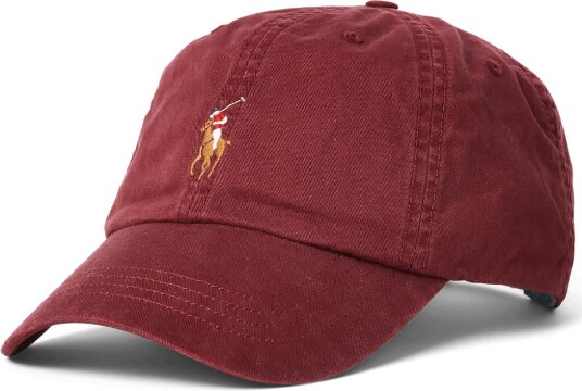 Polo Ralph Lauren Stretch Cotton Twill Ball Cap   RICH RUBY   One Size