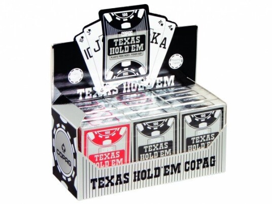 Karty Poker Texas Pc Peek Srebrne