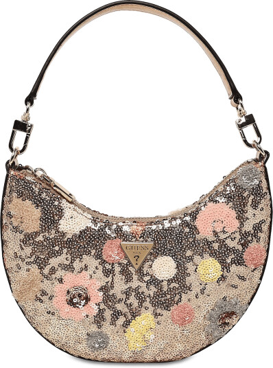 GUESS Tasmin Mini Shoulder Bag   Gold   ONE SIZE