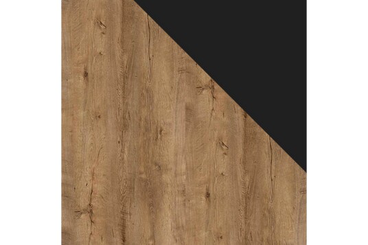 Kommode Soho 41x120 cm   Eik/Svart