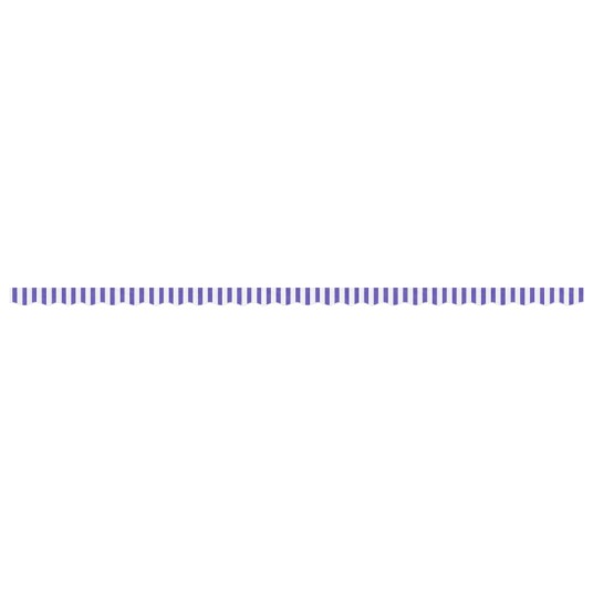 Erstatningsstoff for markisekappe blå og hvit stripe 6 m 367749