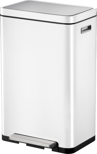 Pedalspand Eko X Cube Hvid 30 L Med Plastik Inderspand Og Soft Close Låg Pedalspand Eko X Cube Hvid 30 L Med Plastik Inderspand Og Soft Close Låg