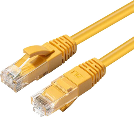 MicroConnect - Nettverkskabel - RJ-45 (hann) til RJ-45 (hann) - 1 m - UTP - CAT 6 - halogenfri - gul MicroConnect - Nettverkskabel - RJ-45 (hann) til RJ-45 (hann) - 1 m - UTP - CAT 6 - halogenfri - gul