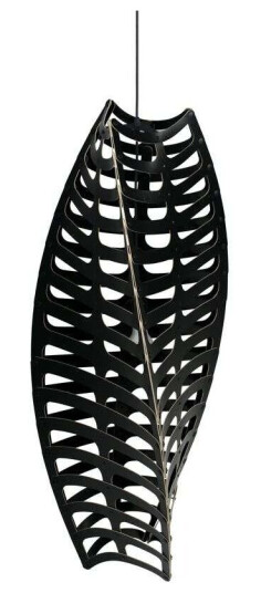 David Truebridge - Toru Pendel Ø110 2 Sides Black David Trubridge