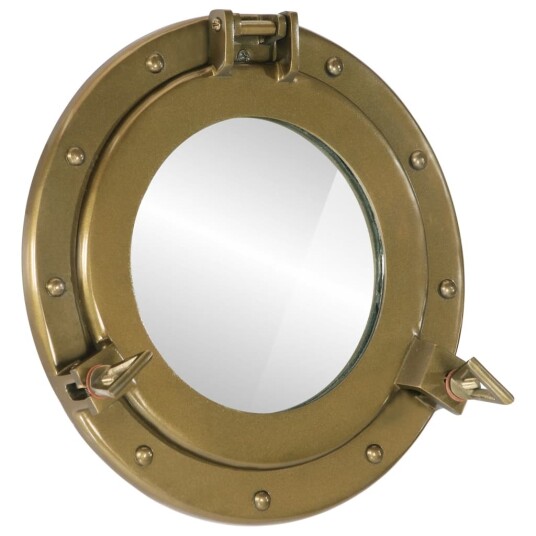 Kuøyespeil vegghengt Φ30 cm aluminium og glass 8721012117792