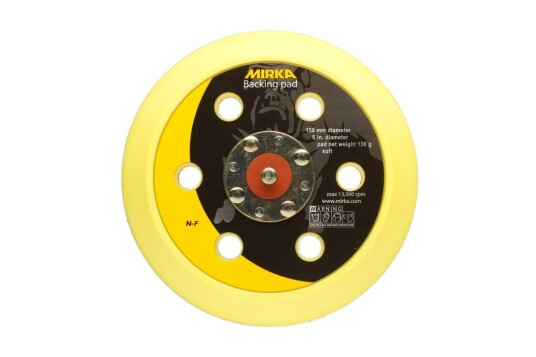 Mirka Stödrondell 150mm 5/16"" Grip 6H Mjuk Mirka Stödrondell 150mm 5/16"" Grip 6H Mjuk