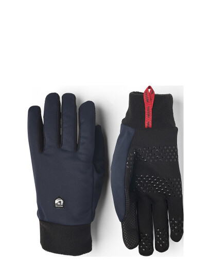 Hestra Windshield Liner   5 Finger Black   Navy   6