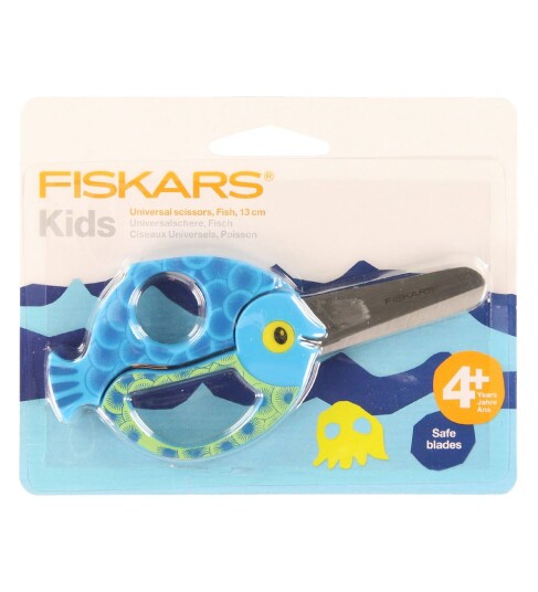 Fiskars Barnesaks Blå Fisk Fiskars Barnesaks Blå Fisk