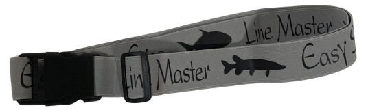 Shrimp Eyes Easy Shrimp Eyes Linemaster Belt Grey Elastisk Vadebelte Til Linekurv