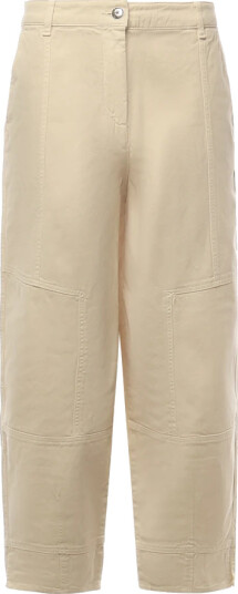 Pinko Dame Bukser Beige L,