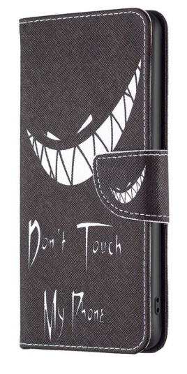 INCOVER Xiaomi 13 Lite Flipdeksel Med Stor Lommebok i PU Skinn - Don't Touch My Phone