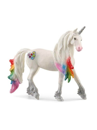 Schleich Rainbow Love Enhjørning Hingst Plast Figur 11,5 cm