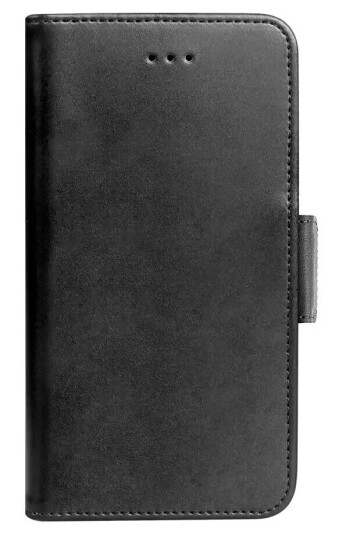 Key iPhone SE (2022 / 2020) / 8 / 7 / 6 / 6S Key Nordfjord Slim Magnet Wallet Kunstskinn Flipdeksel - Svart