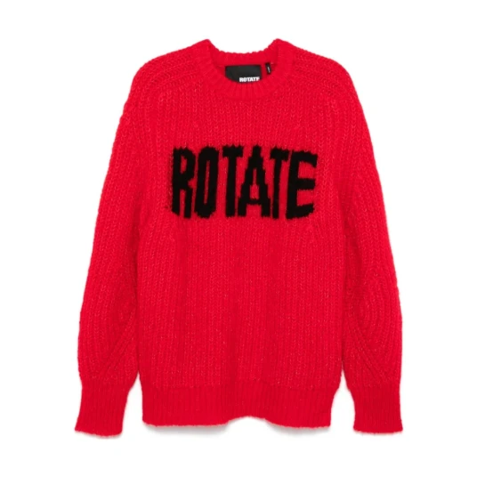 Rotate Birger Christensen Dame Strikkevarer Rød M