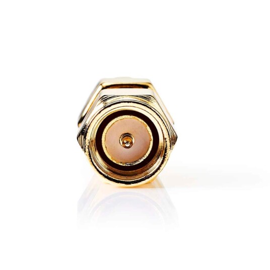 Nedis SMA Adapter Omvendt Polaritet Gullbelagt 50 Ohm 2 Stk Nedis SMA Adapter Omvendt Polaritet Gullbelagt 50 Ohm 2 Stk