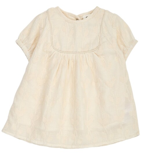 Müsli Poetry Puff S/S Dress Baby   Cream   74