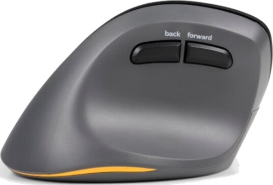 BakkerElkhuizen PRF Pro Vertikal Venstrehendt Mus med Bluetooth 5.2 og USB-C Mørk Grå BakkerElkhuizen PRF Pro Vertikal Venstrehendt Mus med Bluetooth 5.2 og USB-C Mørk Grå