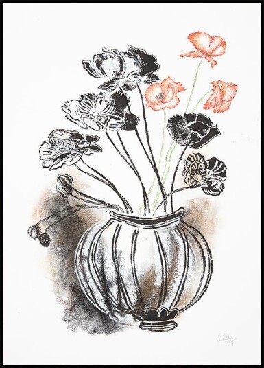 Dark Flowers Plakat Plakat / 100x150cm Dark Flowers Plakat Plakat / 100x150cm