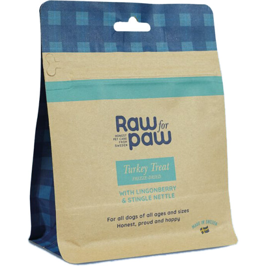 Raw For Paw Kalkungodbit 50 g - Snacks til Hund