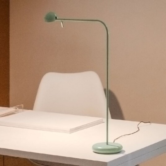 Bordlampe Vibia Pin Grønn Arbeidsrom / kontor Metall Moderne 55 Grønn