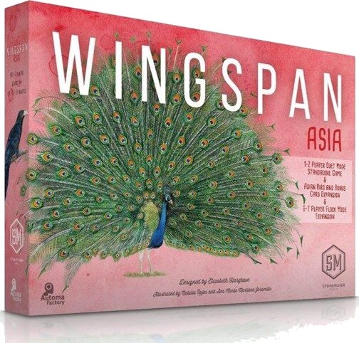 Asmodee Wingspan Asia ENG 3rd Edition 2022 Asmodee Wingspan Asia ENG 3rd Edition 2022