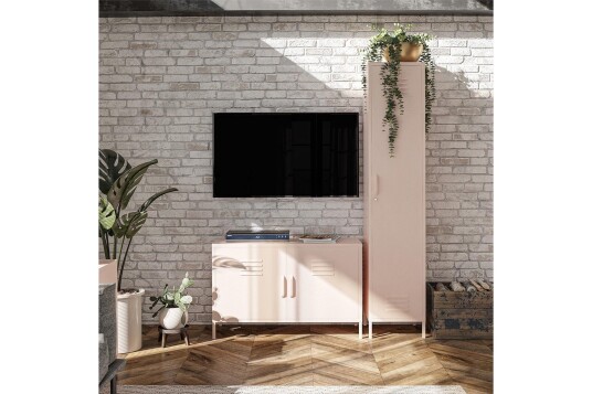 Høyskap Mission District 38x40x185 cm Rosa 38x40x185 cm Rosa