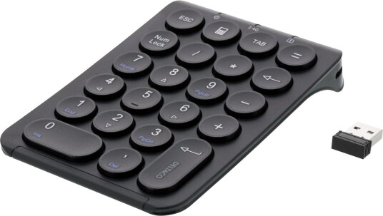 Deltaco trådløst numerisk tastatur Deltaco trådløst numerisk tastatur
