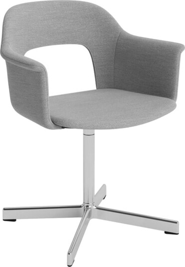 Hay Layout 234 Spisestol med Armlener og Svingbar Modus 008/ Aluminium