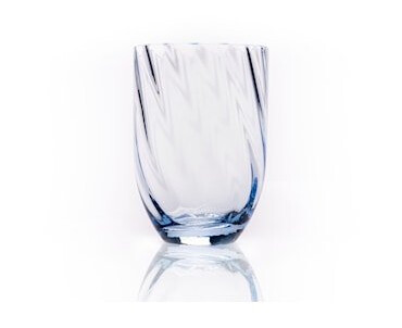 Swirl Drikkeglass Light blue Swirl Drikkeglass Light blue