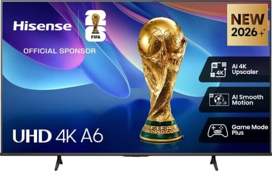 Hisense 65" A6S UHD Smart TV 2026 Hisense 65" A6S UHD Smart TV 2026