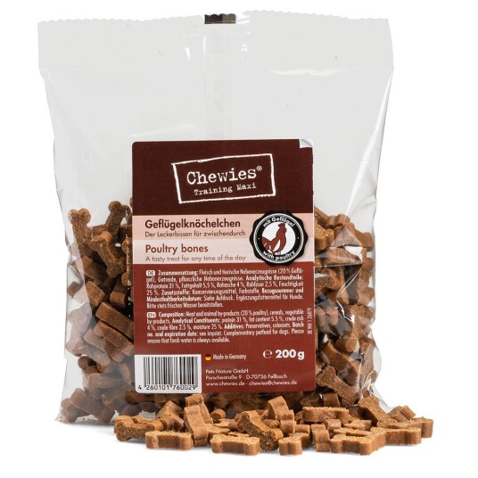 Chewies Små Tyggeben (Halvfuktig) Kylling 200 G Chewies Små Tyggeben (Halvfuktig) Kylling 200 G