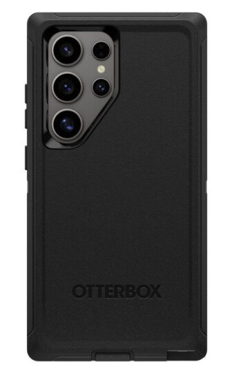 Otterbox Defender Mobildeksel til Samsung Galaxy S24 Ultra - Svart, Robust Beskyttelse