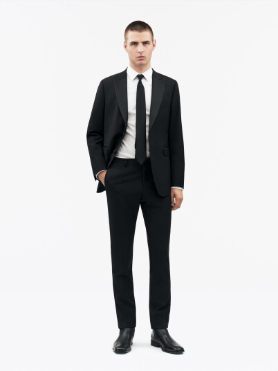 Tiger of Sweden Thulin Tuxedo Trouser Black