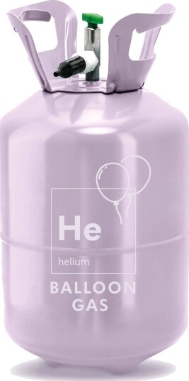Billig Helium Tank/Flaske til 30 stk 23 cm Ballonger Lavendelfarget