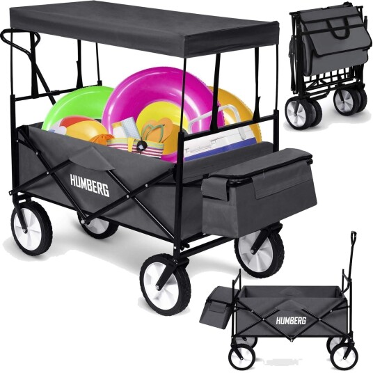 Transportvogn, sammenleggbar 80l Humberg HM-514
