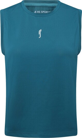 RS Sports Women"s Relaxed Tank   Mesh Rec (Deep Teal/White,L,St)   DEEP TEAL/WHITE   S