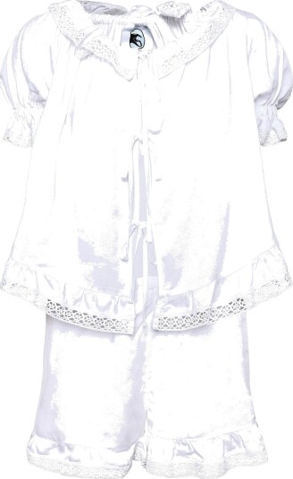 Sleeper Romantica Lounge Set With Shorts WHITE L