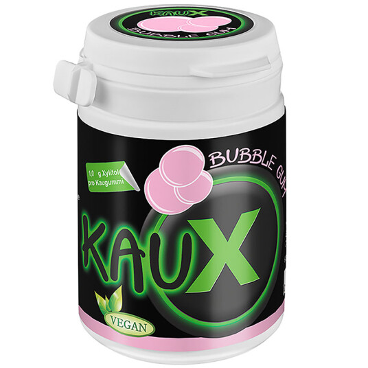 Naturlig Xylitol Tyggegummi KAUX Bubblegum 40 pcs. 60 g Naturlig Xylitol Tyggegummi KAUX Bubblegum 40 pcs. 60 g