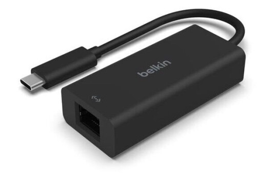 Belkin INC012btBK Connect USB-C to 2.5 Gb Ethernet Adapter